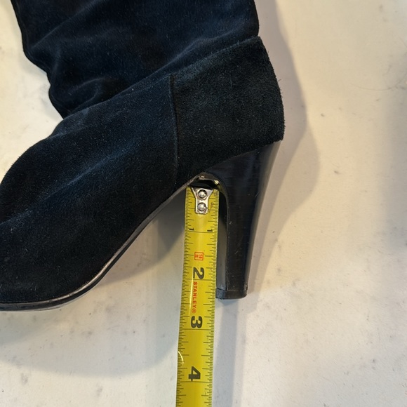 Nine West Black Heeled Boots - Picture 4 of 9